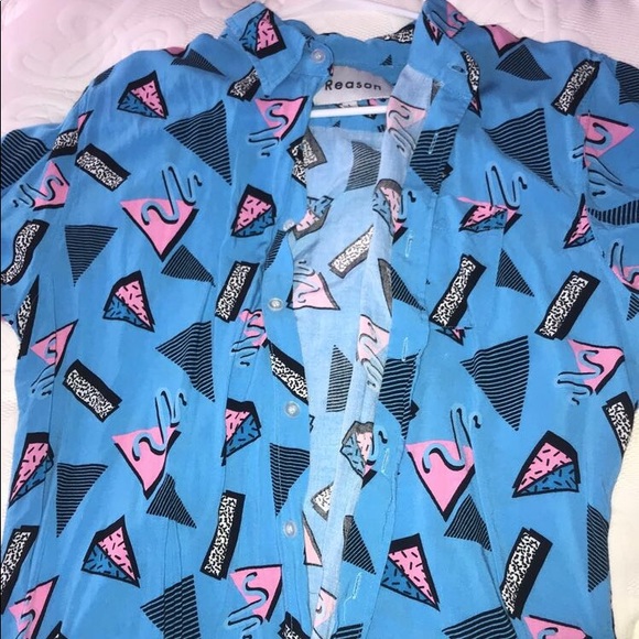 reason Tops - old skool button up